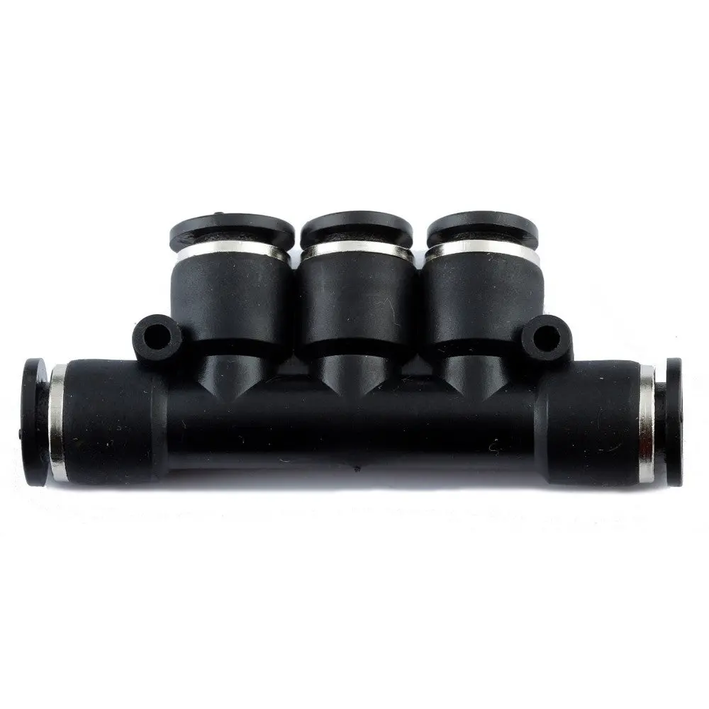 Go Ypk Pneumatic Triple Union Push Fit 1