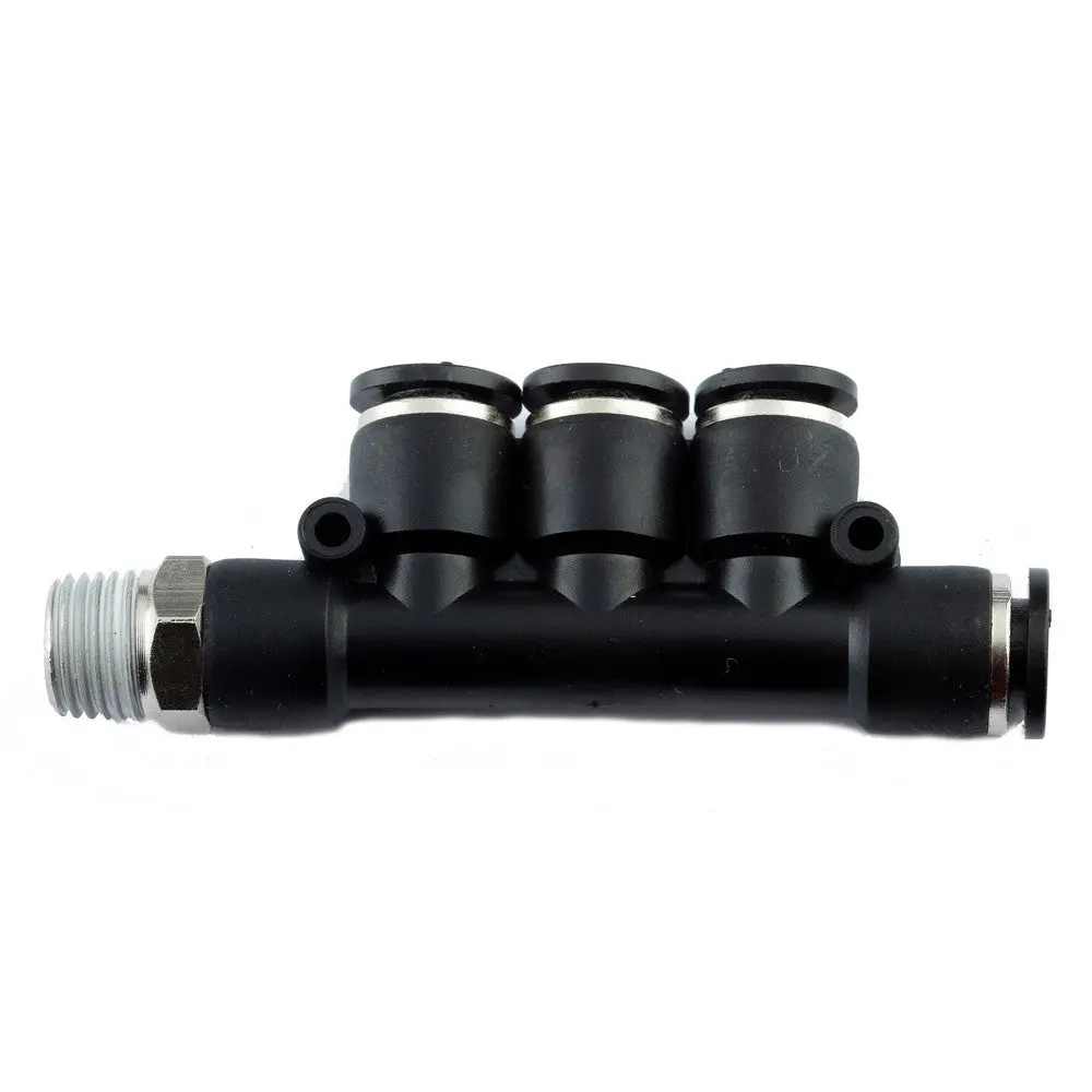 Go Ypkb Pneumatic Triple Male Elbows Push Fit 1
