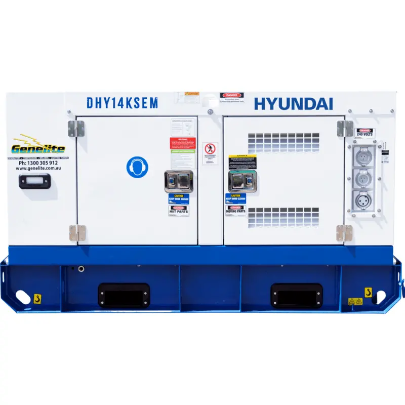 Go14ksem 18Kva Hyundai Industrial Standby Generator 1