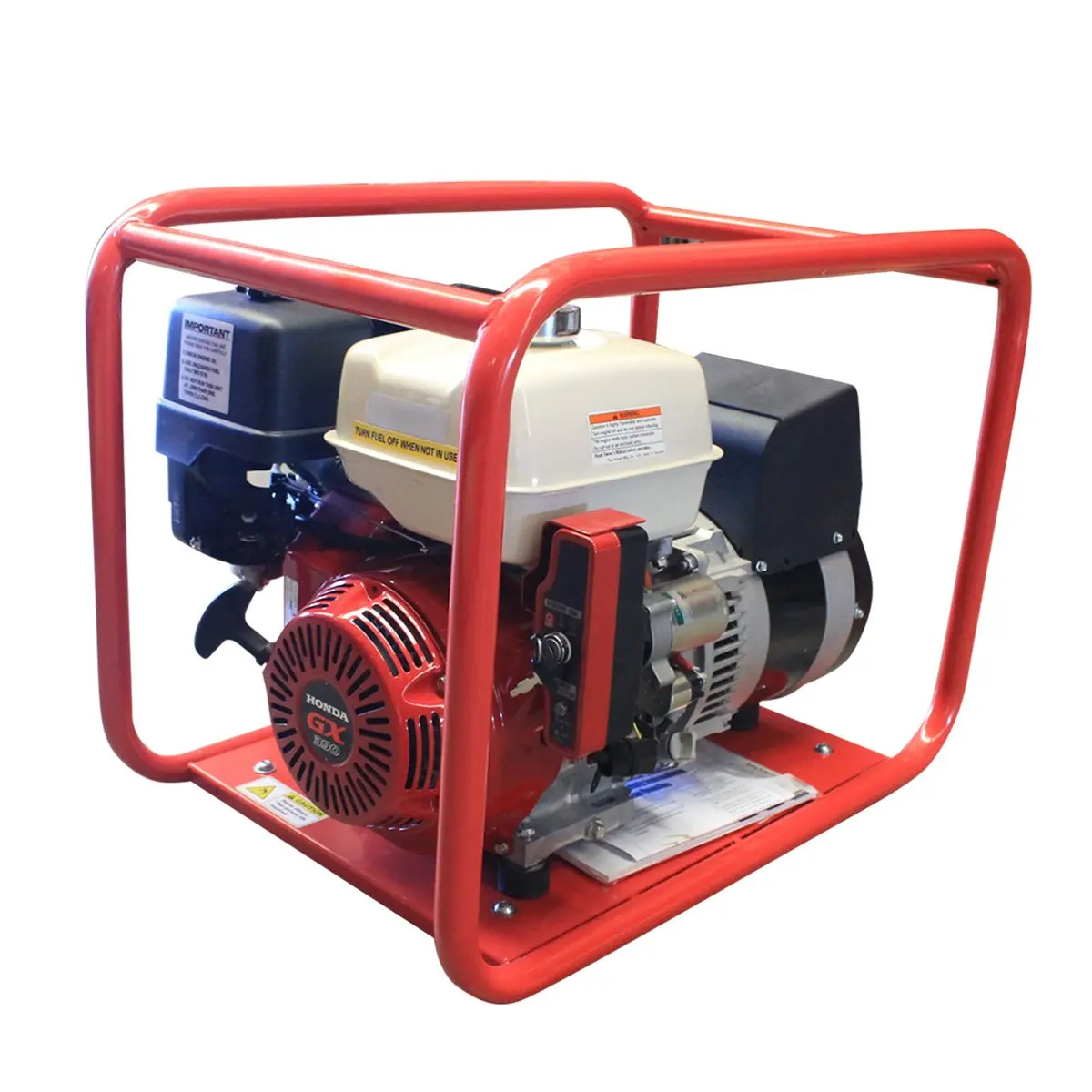 Go7000e 8Kva Honda Electric Start Portable Generator 1