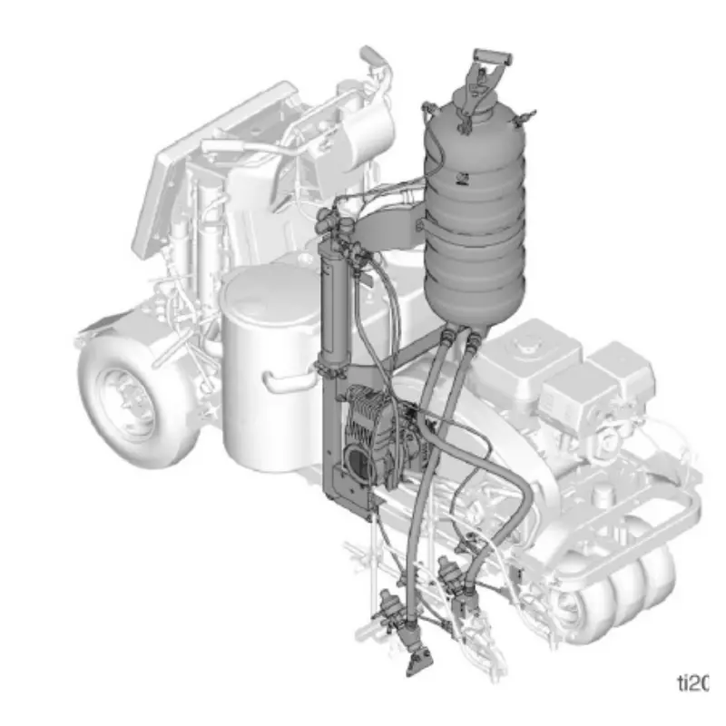 Graco Complete 1-Bead Gun Pressurized System For Linelazer V 250Sps/ 250Dc 1