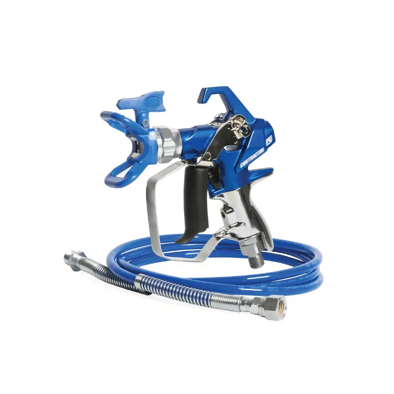 Graco Contractor Pc Compact Gun With Whip Hose 1/8 In X 4.5 Ft & Switchtip Ltx517 1