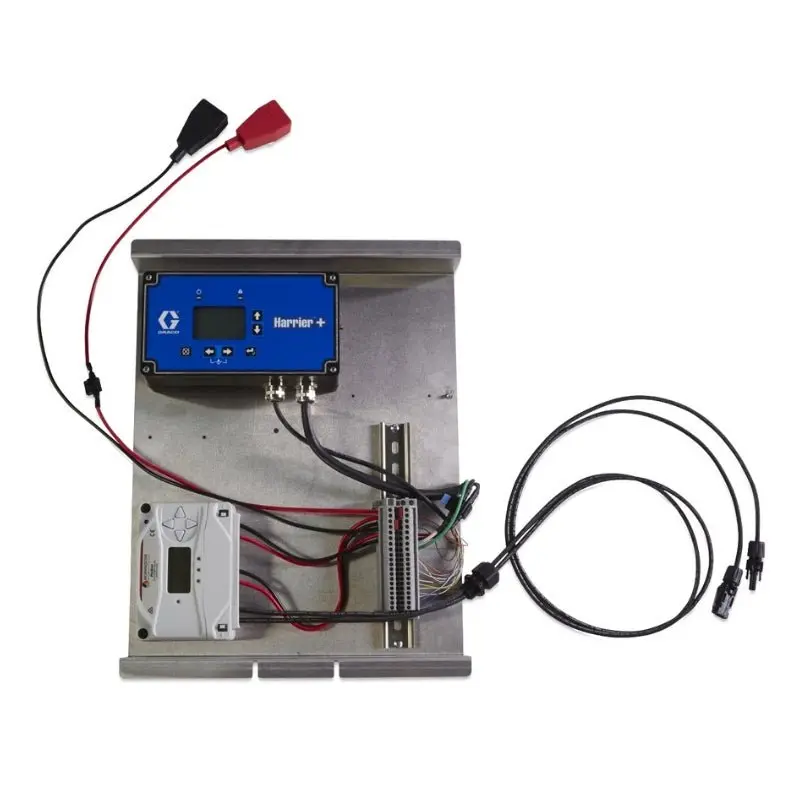 Graco Four-Battery Control Box With Prostar 30 3-Panel Charge Controller 1