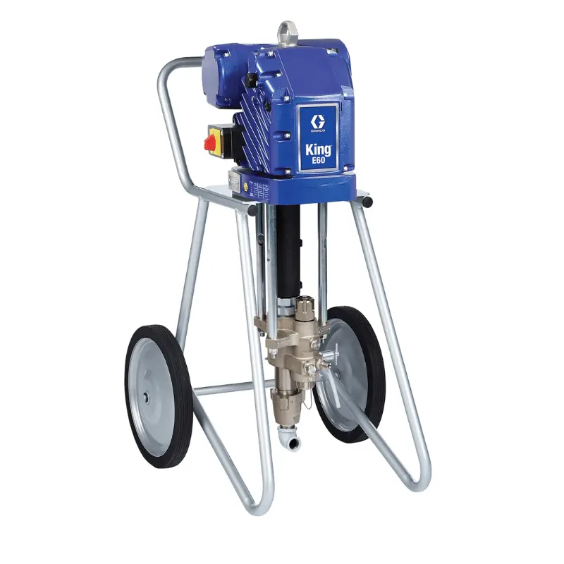 Graco King E60 Hazardous Location Lightweight Cart Integrated Filter 1