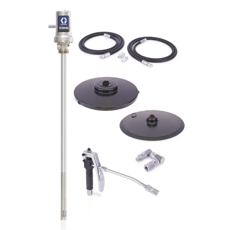 Graco Ld Series 50:1 Stationary Grease Pump Package 180Kg 1