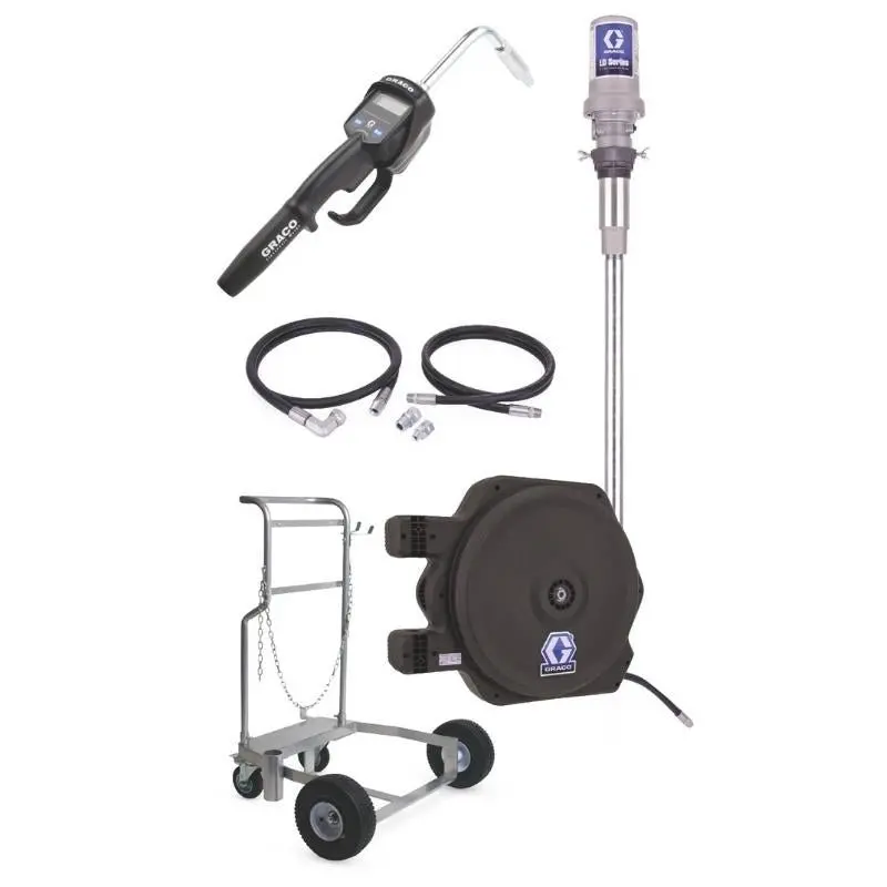 Graco Ld Series 5:1 200 Liter Mobile Oil Pump Package Manual Meter Type 1