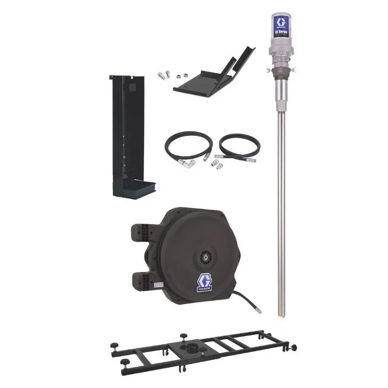 Graco Ld Series 5:1 Stationary 275 Gallon 1040 Liter Oil Pump Package 2