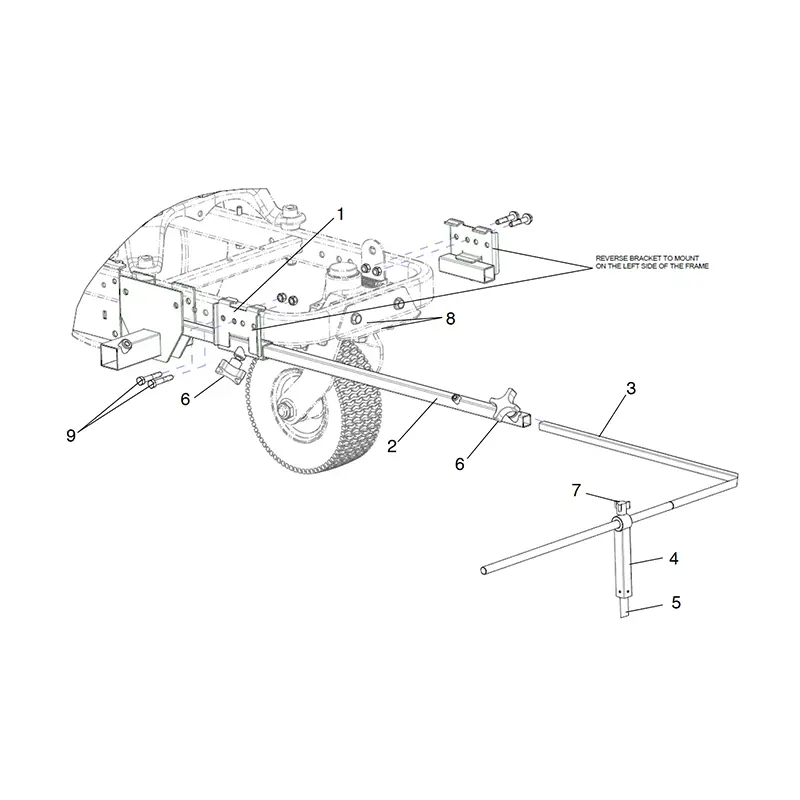 Graco Linelazer V 12.2M Retractable Pointer Kit 1