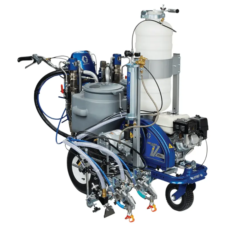 Graco Linelazer V 200Dc Hp Reflective Series Dual Colour Line Striper With Pbs Tank 1