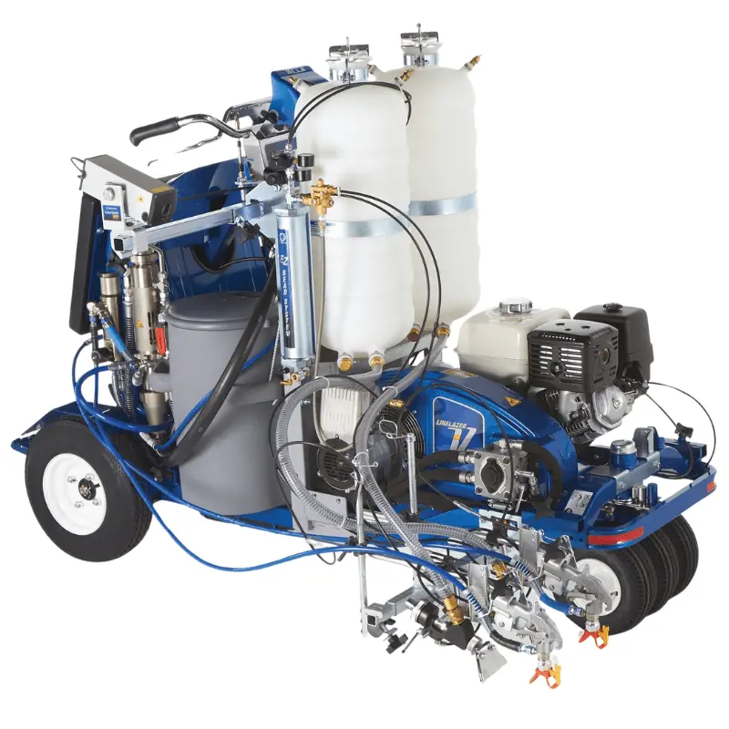 Graco Linelazer V 250Dc Reflective Series Dual Colour Airless Line Striper With Lazerguide 3000 1