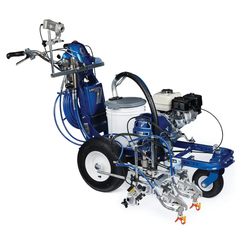 Graco Linelazer V 5900 Hp Automatic Series Airless Line Striper With Lazerguide 2000 1