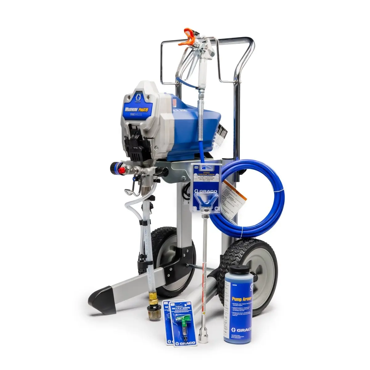 Graco Magnum Prox19 Electric Airless Paint Sprayer With Pro Diy Kit 1