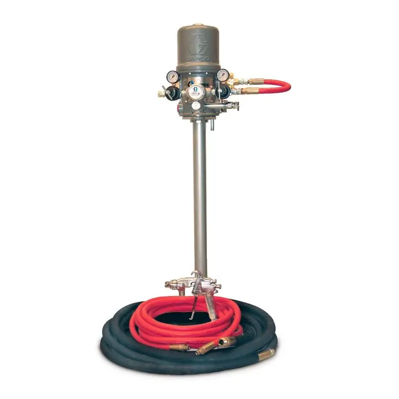 Graco President 10:1 Carbon Steel Complete Air Spray System 1