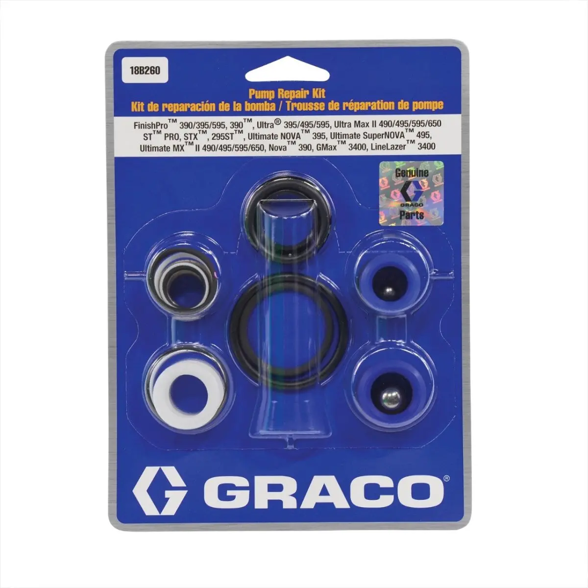 Graco Pump Repair Kit To Suit A Range Of Graco Sprayers 1