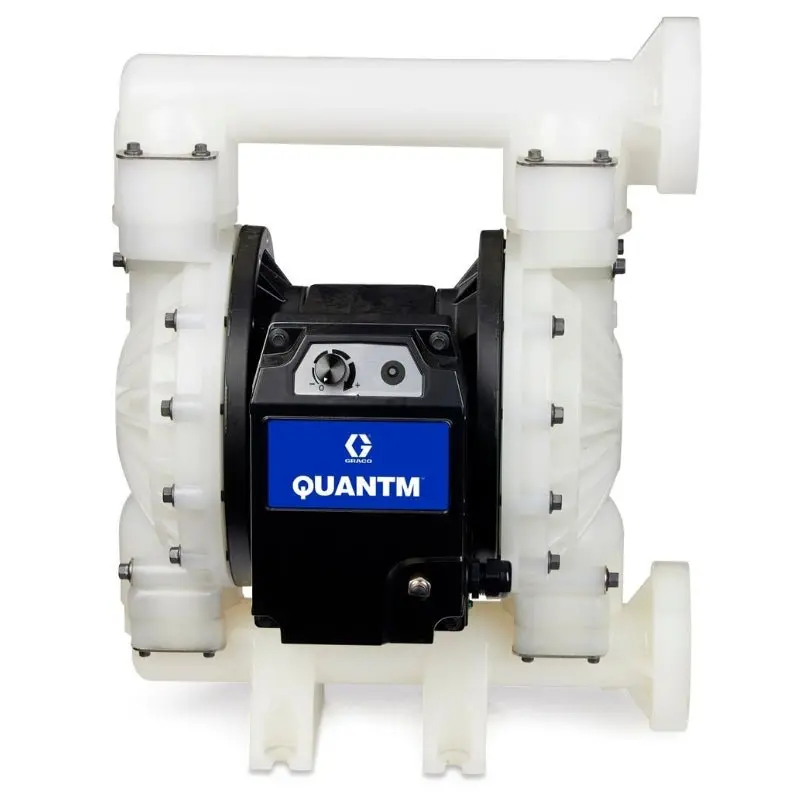 Graco Quantm I120 2" End Flange Polypropylene Electric Diaphragm Pump 1