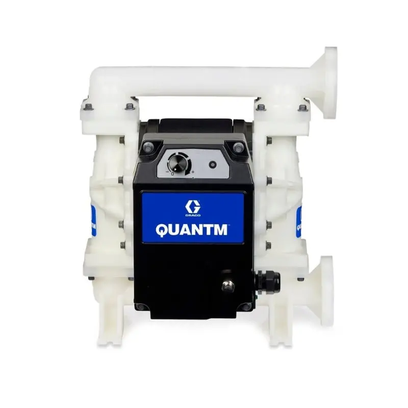 Graco Quantm I30 1" End Flange Polypropylene Electric Diaphragm Pump 1