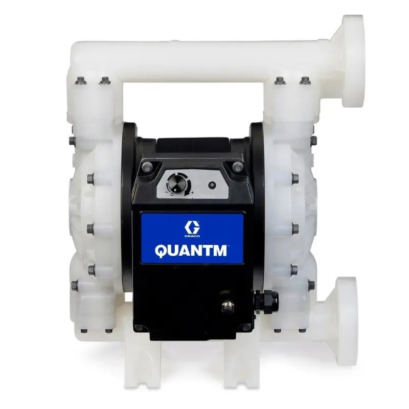 Graco Quantm I80 1.5" End Flange Polypropylene Electric Diaphragm Pump 1