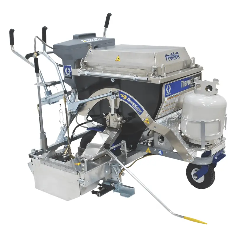 Graco Thermolazer Promelt Thermoplastic Striping System, 4 In Smartdie Ii 1