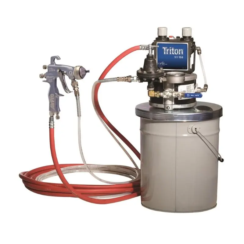 Graco Triton Sst Spray Package Airpro Conventional Gun For Metal 1