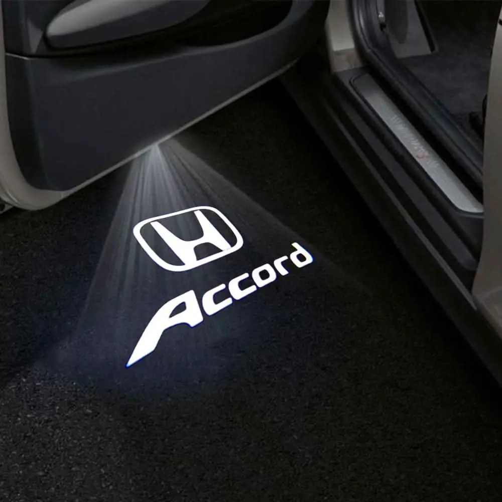 Honda Accord 6Th/7Th Gen Premium Door Puddle Lights Multiple Designs 1998-2008 1