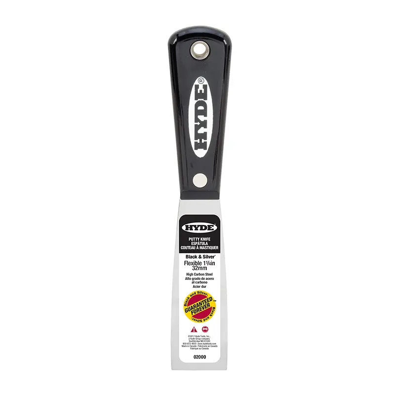 Hyde Black & Silver Putty/Joint Knife 32Mm - 200Mm 2