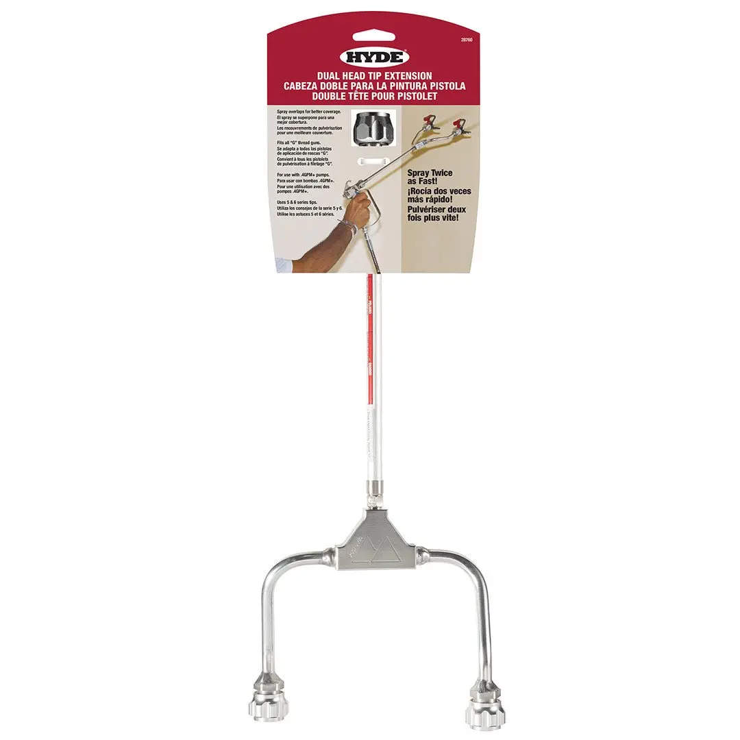 Hyde Dual Head Spray Tip Extension 1