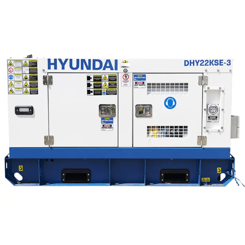 Hyundai Dhy22kse-3 22Kva Industrial Standby Generator 1