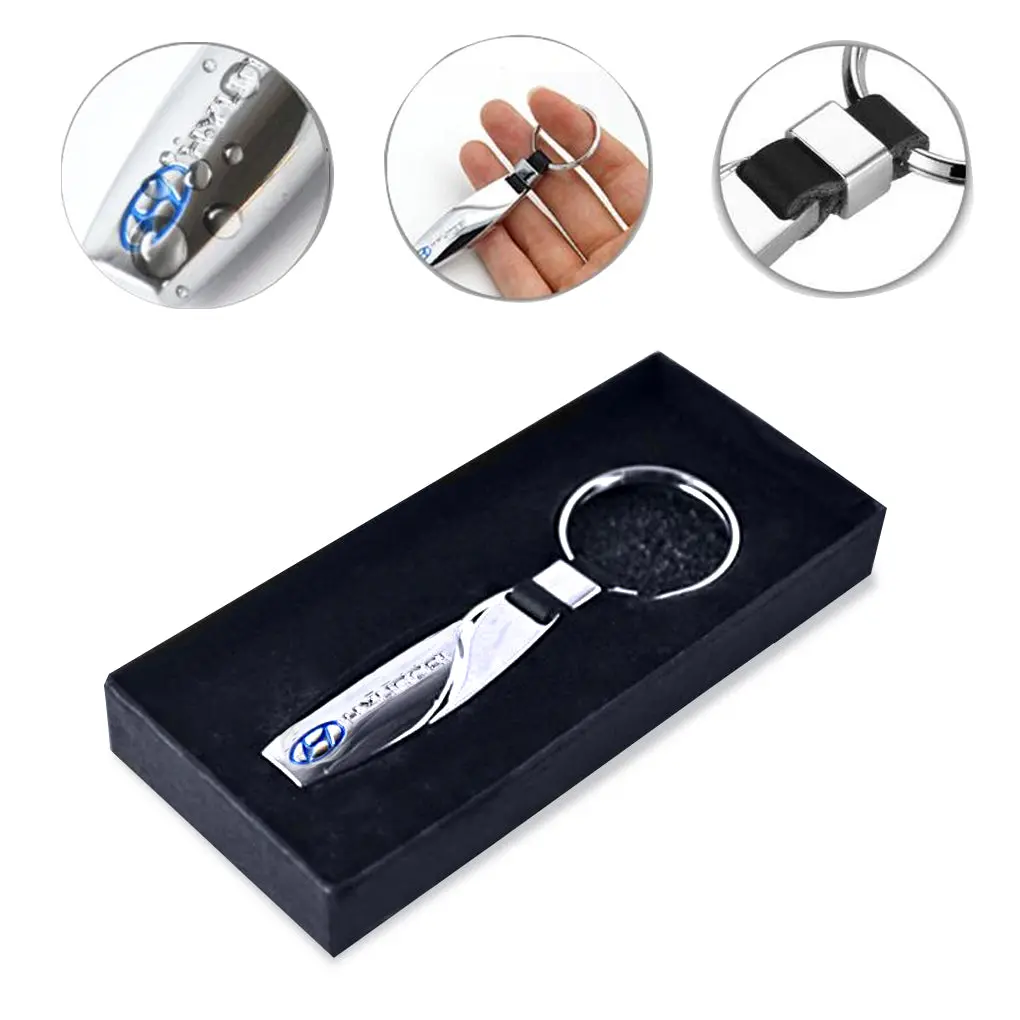 Keychain Keyring Holder Logo For Hyundai 1