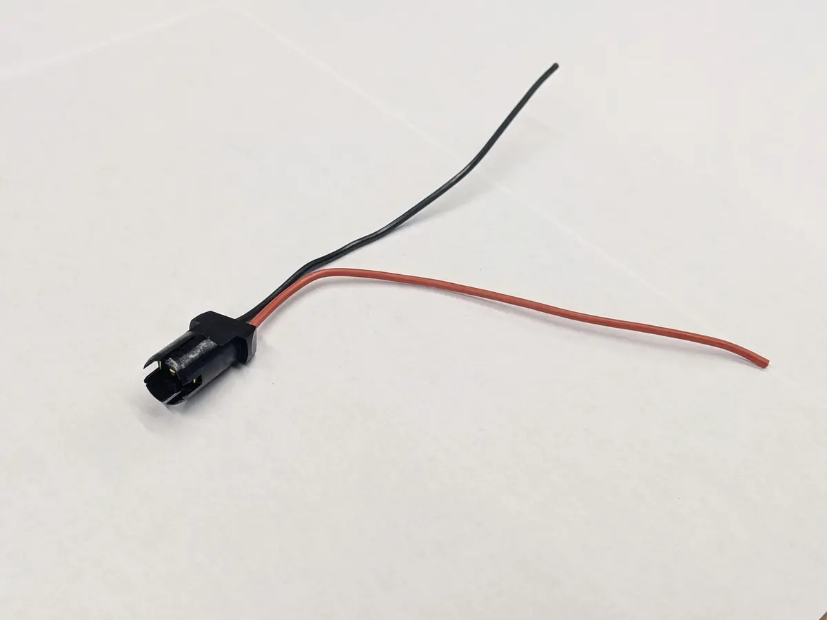 Two-Wire Dash Bulb Socket, Wedge Base 1