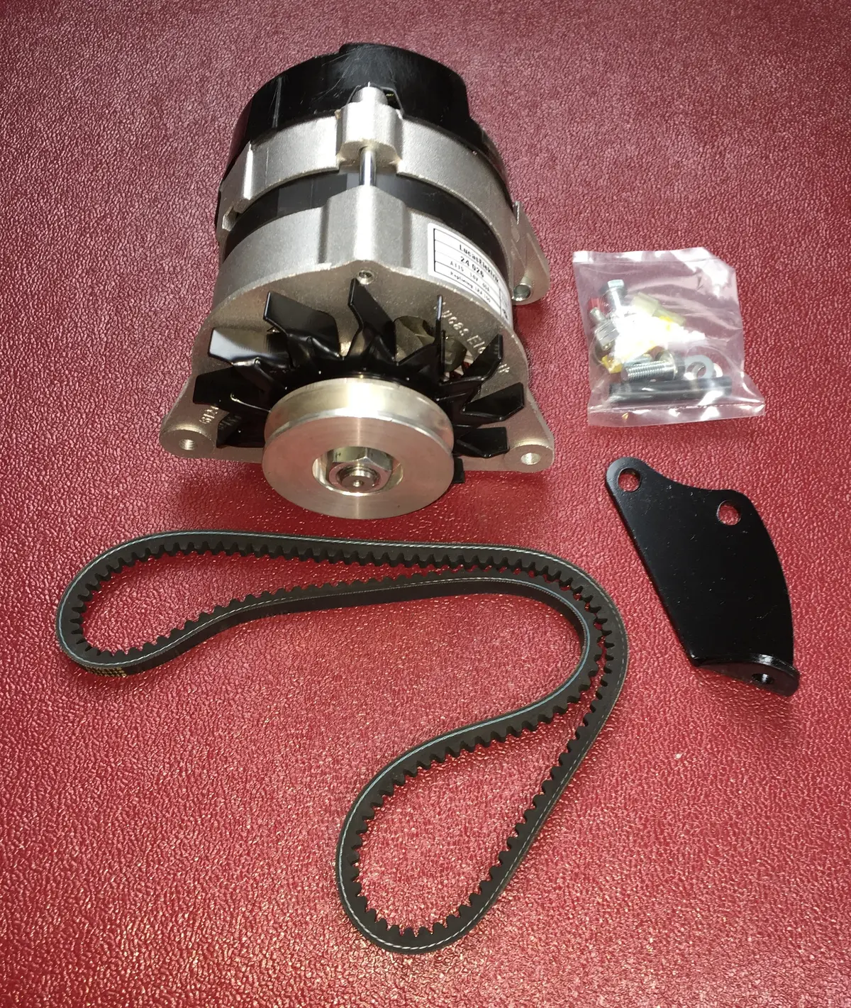 Sprite/Midget Alternator Conversion Kit, With Pulley Installed (Bugeye Thru 1971) 1