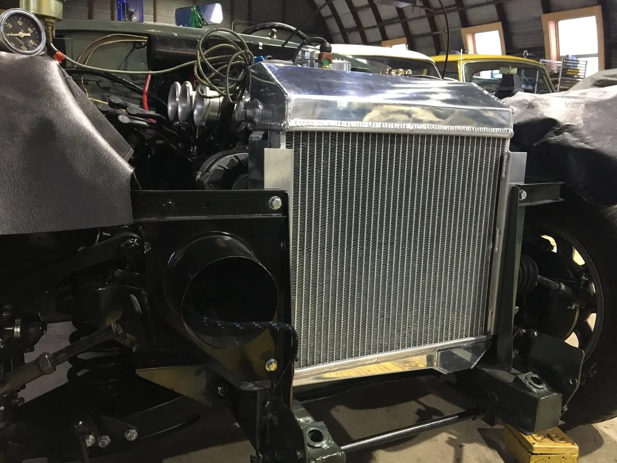 Bugeye Sprite Mark 1 And Sprite Mark 2 Downflow Aluminum Radiator For 948-1275 Engine Sprites 1