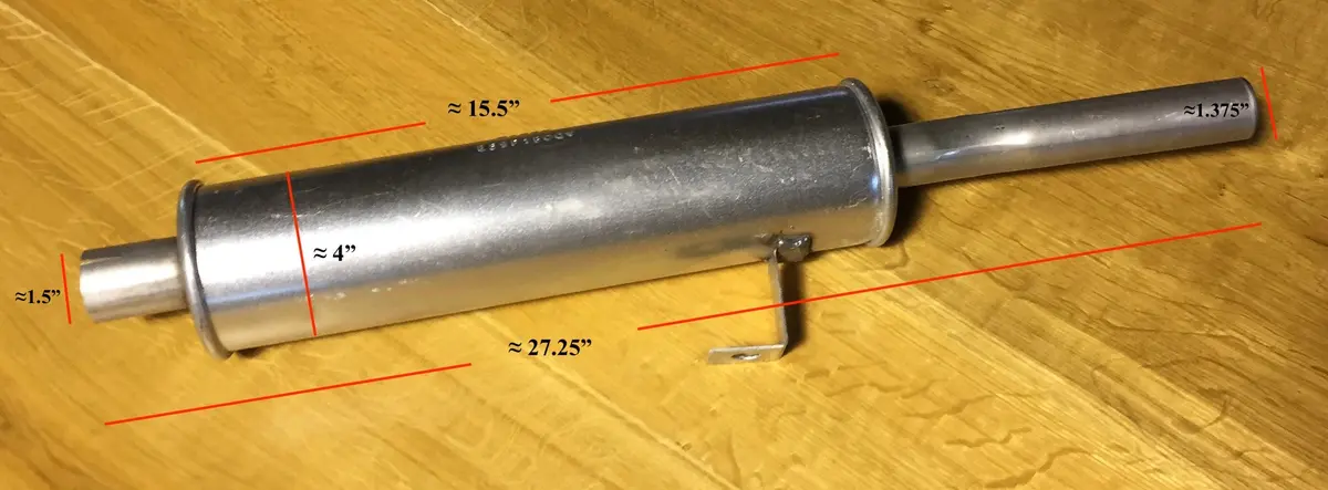 Muffler - Stock 1275 1