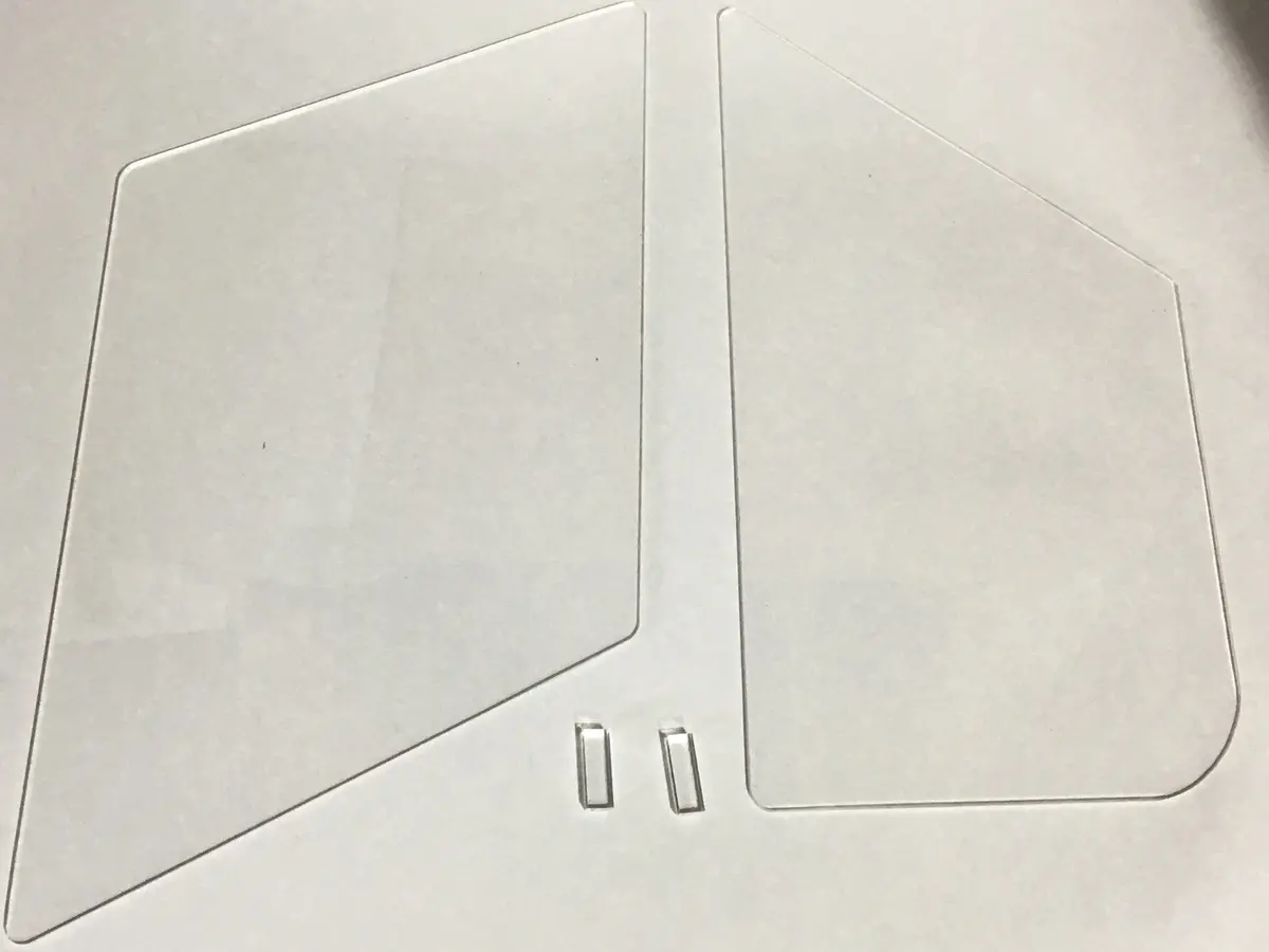 Replacement Plexiglass Panels For Bugeye Sprite Side Curtains 1