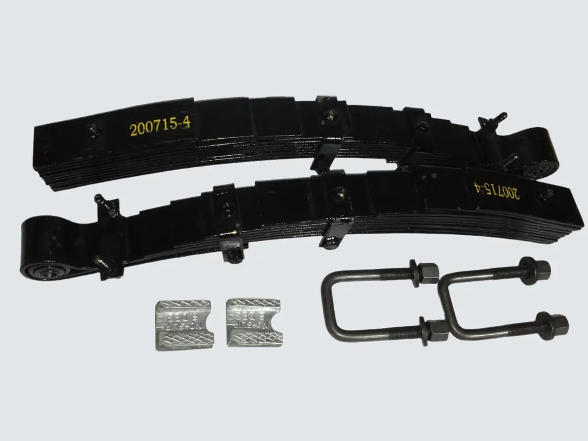 Rear 1/4 Elliptical Leaf Spring Kit (Complete With U-Bolts & Shims) 1