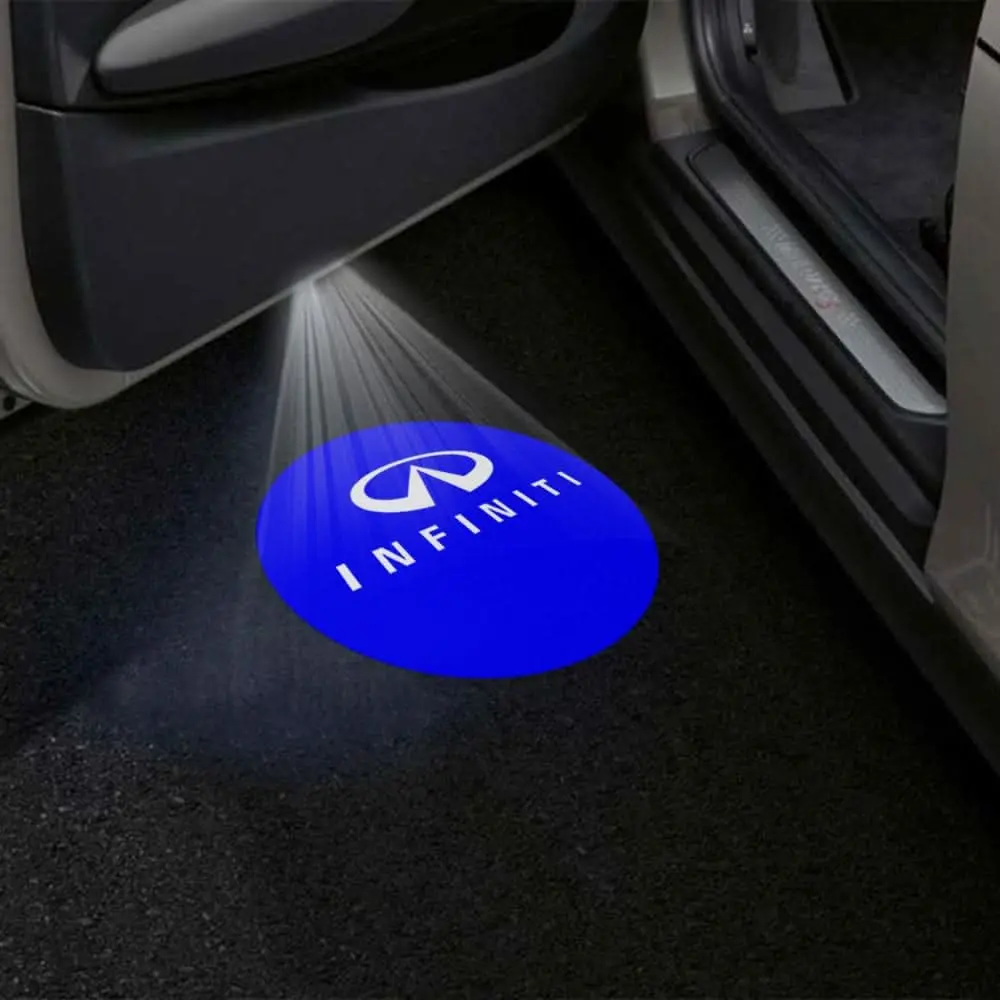 Infiniti Fx Series 1St Gen Premium Door Puddle Lights Multiple Designs 2003-2008 1