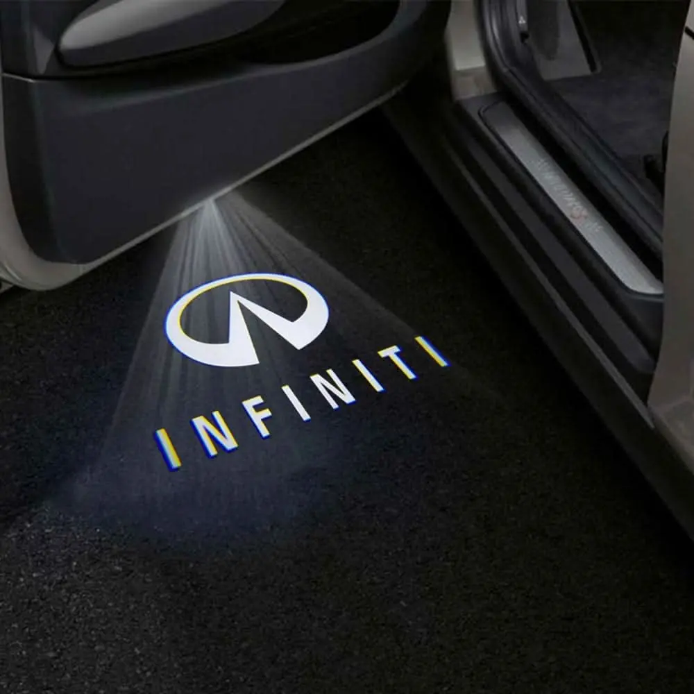 Infiniti M Series 4Th Gen Premium Door Puddle Lights Multiple Designs 2009-2014 1