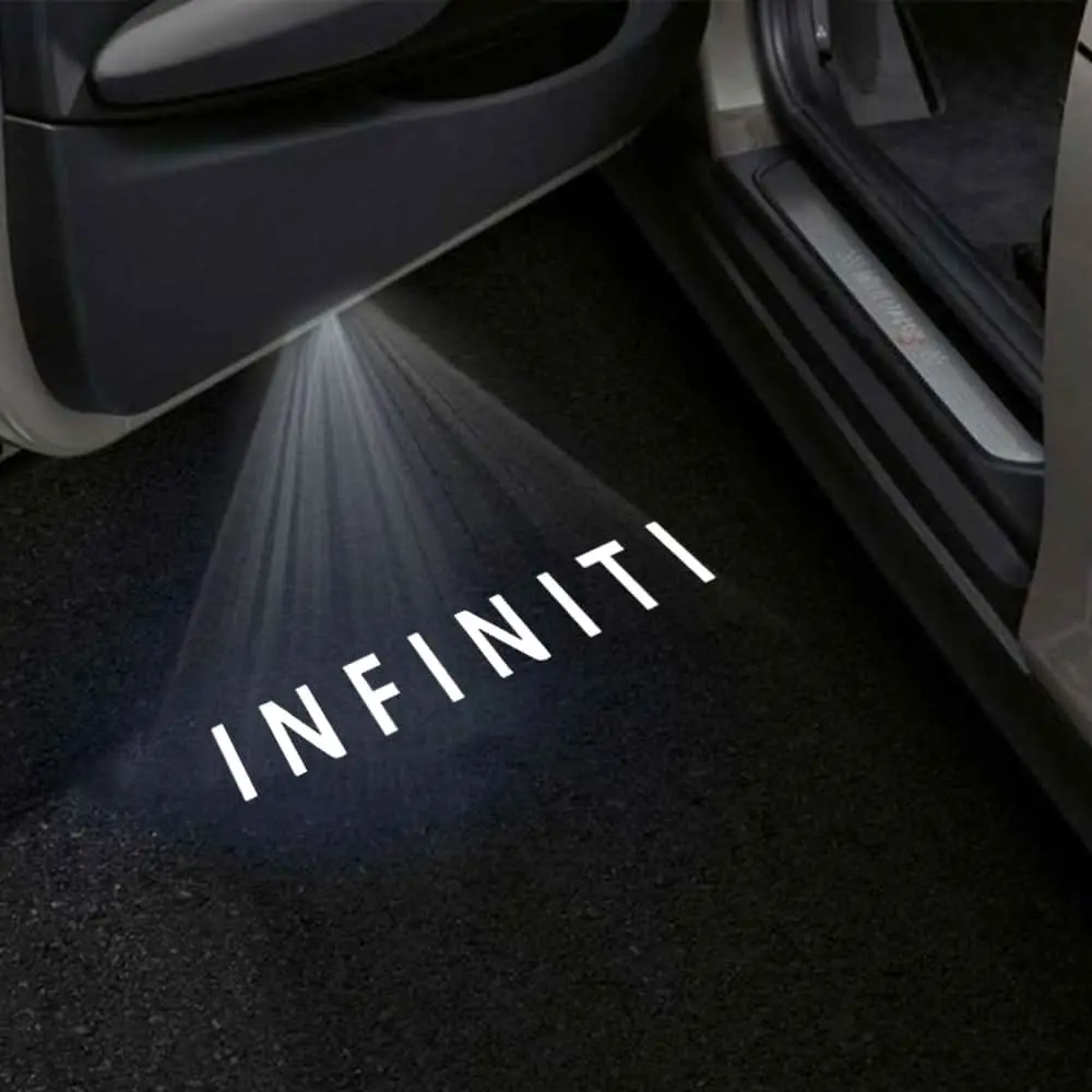 Infiniti G Series G35 Premium Door Puddle Lights Multiple Designs 2007-2008 1