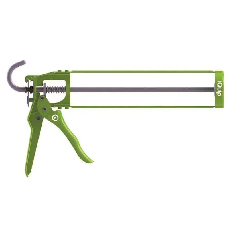 Iquip Drip-Free Metal Skeleton Caulking Gun 1