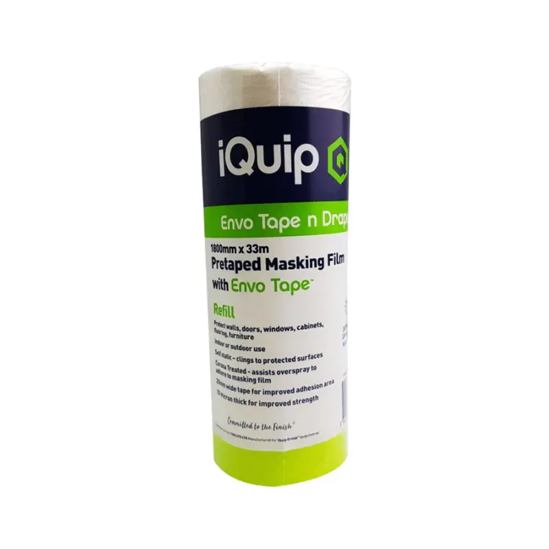 Iquip Envo Pretaped Masking Film Refill 650Mm X 33M 1