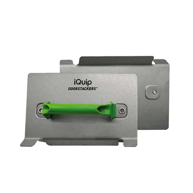 Iquip Pair Metal Painters Door Stackers 1