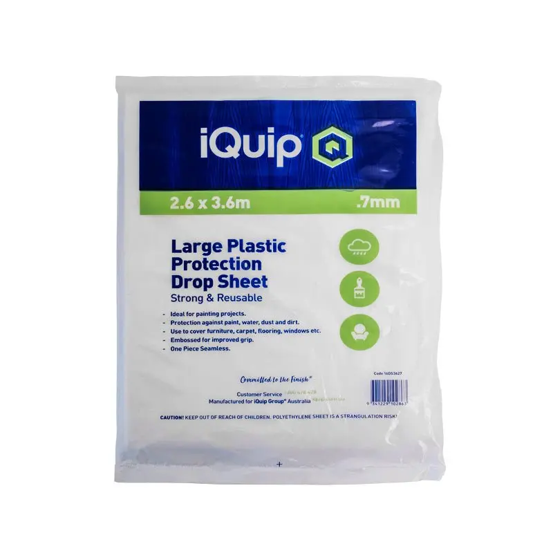 Iquip Plastic Drop Sheet 1