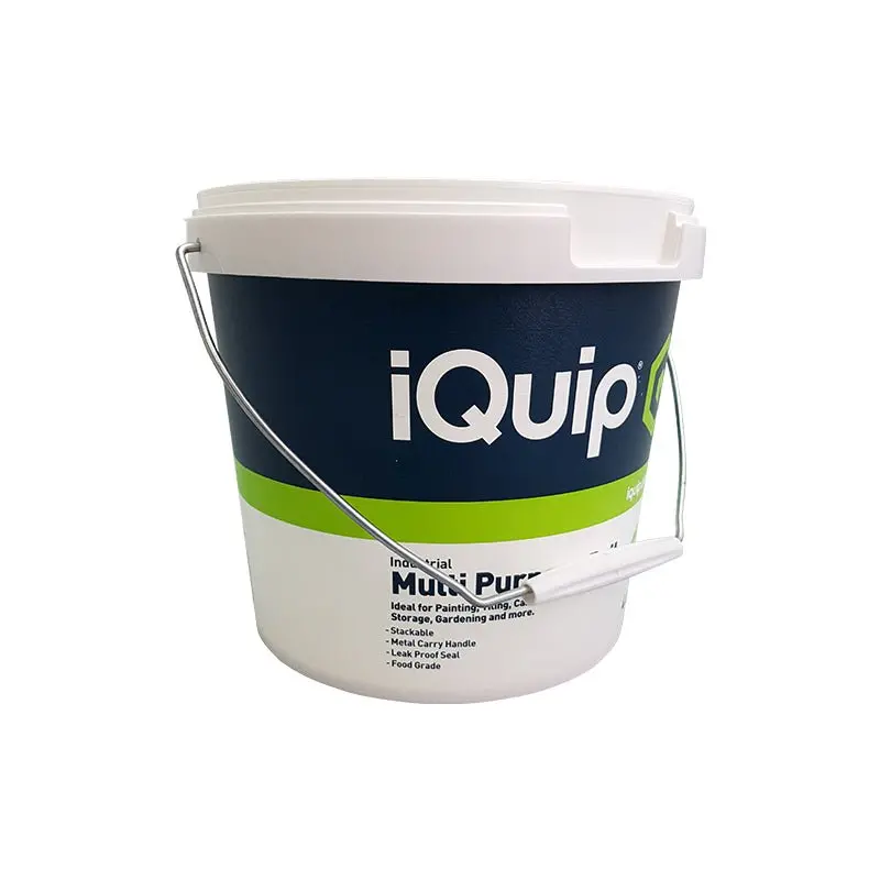 Iquip Plastic Multi-Purpose Pail & Lid 1