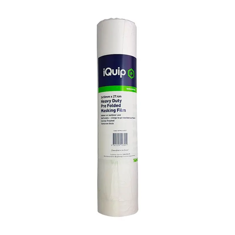 Iquip Pre-Folded Plastic Masking Film 2