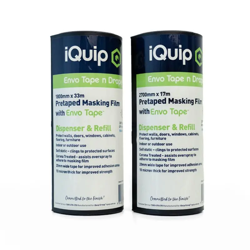 Iquip Pre-Taped Masking Film & Dispenser With Envo Tape 1