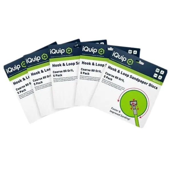 Iquip Radius Sandpapers 5 Pack 1