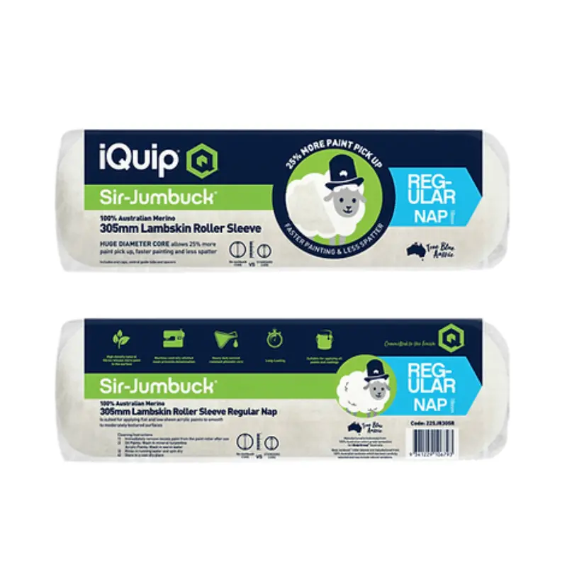 Iquip Sir Jumbuck Lambskin Roller Complete 1
