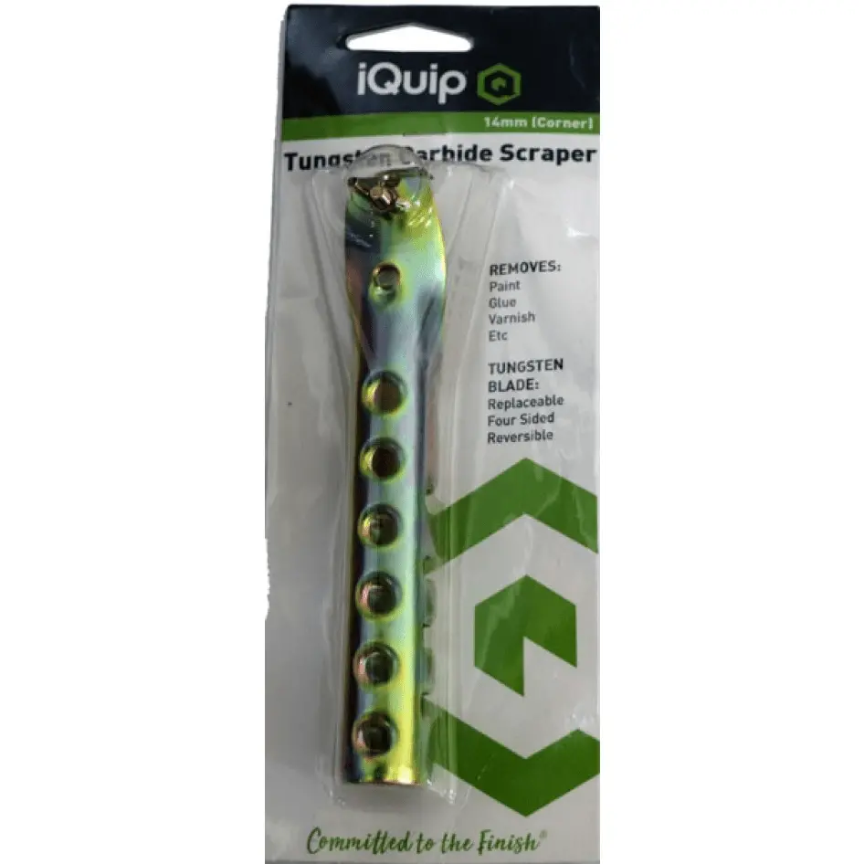 Iquip Tungsten Carbide Corner Scraper With 14Mm Blade 1