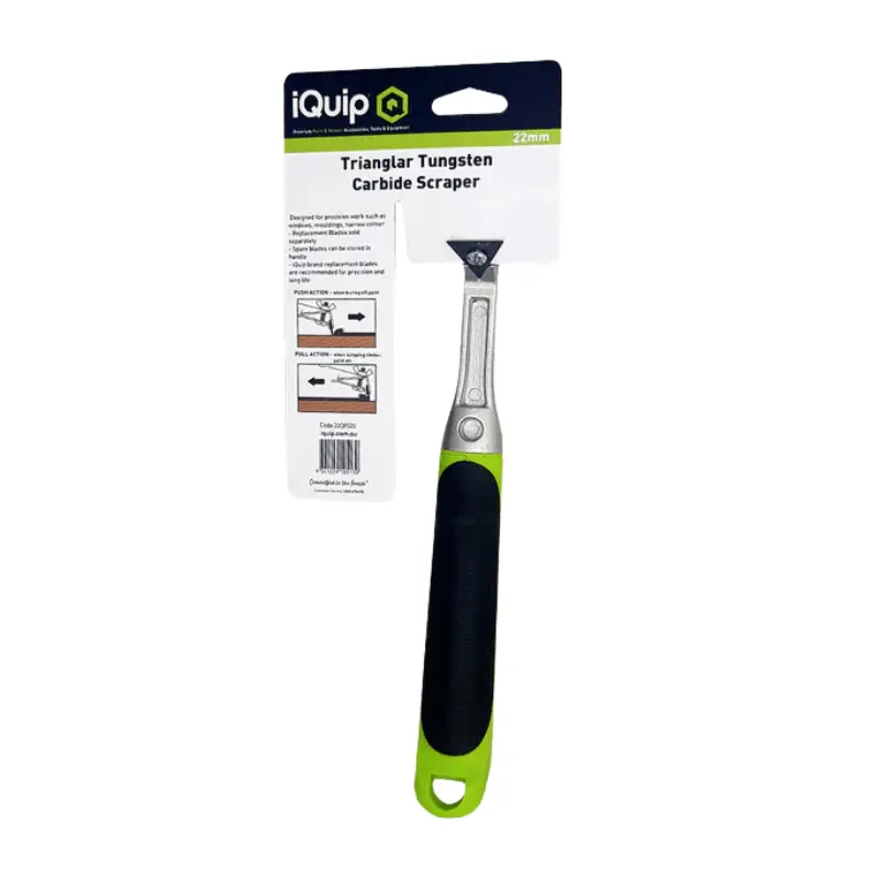 Iquip Tungsten Carbide Paint Scraper 3 Edges - 22Mm 1