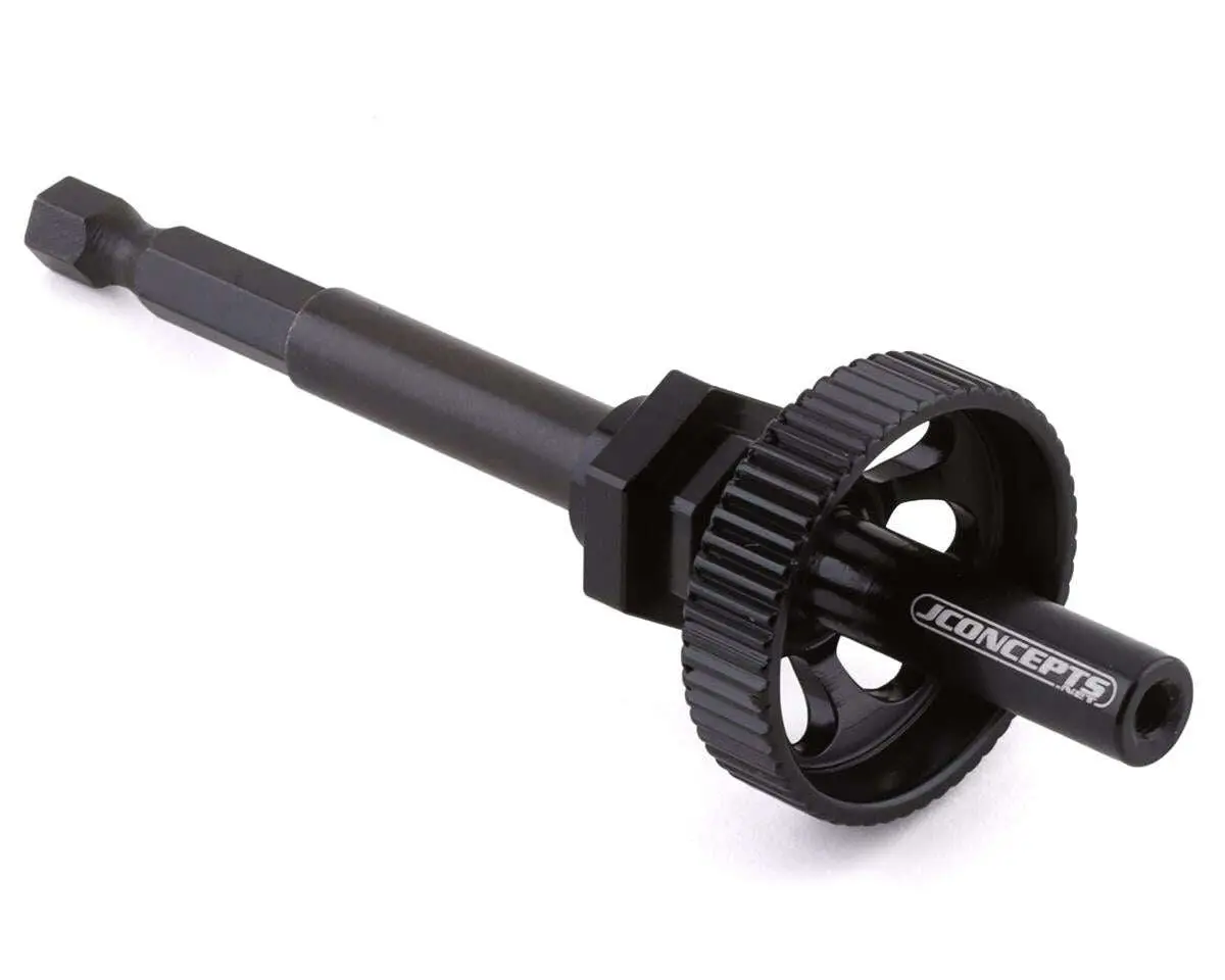 Jconcepts Tire Break-In Drill Adaptor Kit (Black) (12Mm/17Mm) 1