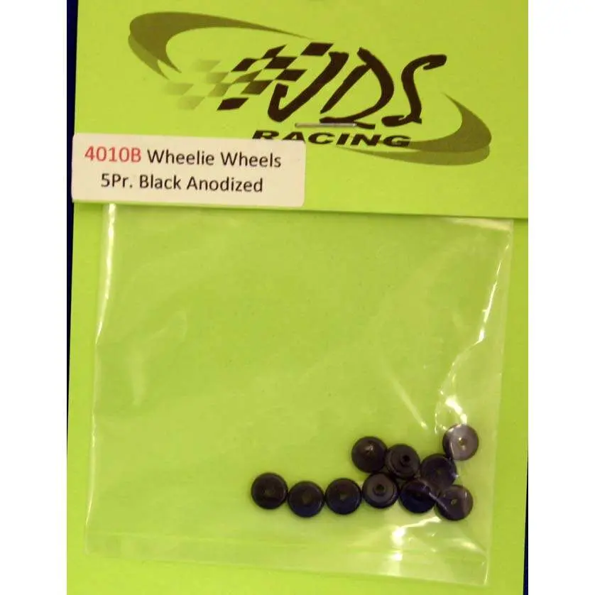 Jds Wheelie Wheels 5Pr Per Pack (Black) 1